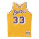 MITCHELL & NESS LOS ANGELES LAKERS KAREEM ABDUL-JABBAR Mens Swingman Jersey