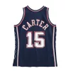 MITCHELL & NESS NEW JERSEY NETS VINCE CARTER NBA SWINGMAN JERSEY NAVY