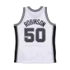 MITCHELL & NESS SAN ANTONIO SPURS DAVID ROBINSON 1998-99 SWINGMAN JERSEY WHITE