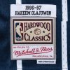 MITCHELL & NESS HOUSTON ROCKETS HAKEEM OLAJUWON 96-97' #34 SWINGMAN JERSEY NAVY