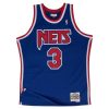 MITCHELL & NESS NEW JERSEY NETS DRAZEN PETROVIC #03 SWINGMAN 2.0 JERSEY NAVY