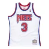 MITCHELL & NESS NEW JERSEY NETS DRAZEN PETROVIC #3 SWINGMAN 2.0 JERSEY WHITE