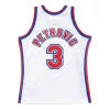 MITCHELL & NESS NEW JERSEY NETS DRAZEN PETROVIC #3 SWINGMAN 2.0 JERSEY WHITE