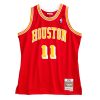 MITCHELL & NESS HOUSTON ROCKETS YAO MING 2004-05' #11 SWINGMAN JERSEY UNIVERSITY RED