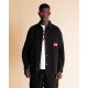 SPRAYGROUND COTTON SHIRT JACKET TOTAL BLACK M