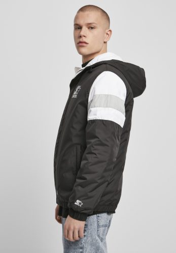 STARTER STARTER SUPPORTER JACKET BLACK/LIGHTASPHALT/WHITE