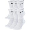NIKE EVERYDAY CUSHIONED CREW 6PR SOCKS WHITE/BLACK