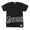 MITCHELL & NESS NBA LOS ANGELES LAKERS BIG FACE 3.0 TEE BLACK