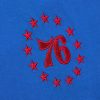 Mitchell & Ness NBA Premium Nickname Ss Tee Vintage Logo Philadelphia 76Ers Allen Iverson Blue