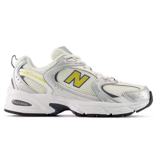New Balance U530153 - 530 Lifestyle Shoes Silver Yellow Metalic 415