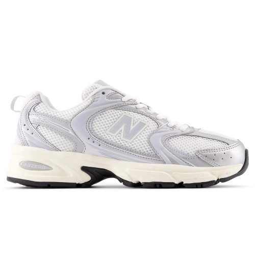 New Balance 530 Lifestyle Shoes Silver Metallic Reflection 43