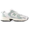 New Balance 530 Lifestyle Shoes Silver Metallic Mosaic Green 44