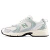New Balance 530 Lifestyle Shoes Silver Metallic Mosaic Green 44