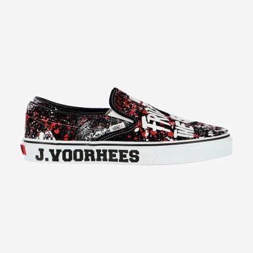 VANS X FRIDAY THE 13TH (TERROR) CLASSIC SLIP-ON BLACK