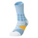 361° M's basketball long socks Lt.Blue