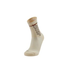 361° M's pro basketball long socks White