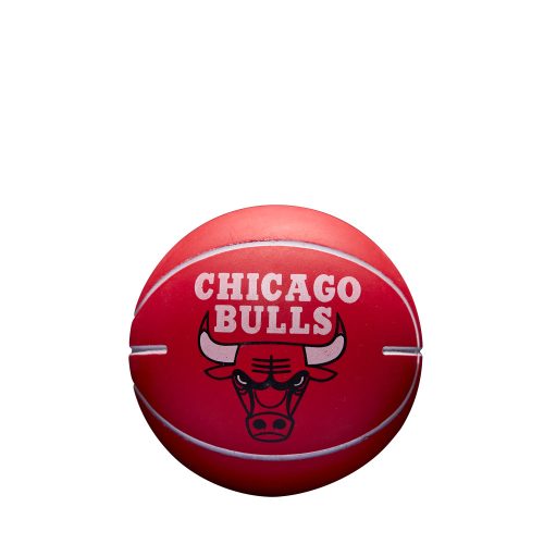 WILSON NBA DRIBBLER CHICAGO BULLS BASKETBALL RED