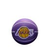 WILSON NBA DRIBBLER LOS ANGELES LAKERS BASKETBALL PURPLE