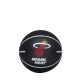 WILSON NBA DRIBBLER MIAMI HEAT BASKETBALL BLACK