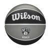 WILSON NBA TEAM TRIBUTE BROOKLYN NETS BASKETBALL 7 BLACK/GREY