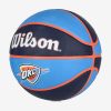 WILSON NBA TEAM TRIBUTE BSKT OKLAHOMA CITY THUNDER Blue 7