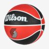 WILSON NBA TEAM TRIBUTE BSKT PORTLAND TRAILBLAZERS RED 7
