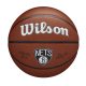 WILSON NBA TEAM COMPOSITE BROOKLYN NETS BASKETBALL 7 BROWN