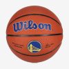 WILSON NBA TEAM COMPOSITE GOLDEN STATE WARRIORS BASKETBALL 7 BROWN