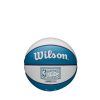 WILSON NBA TEAM RETRO MINI CHARLOTTE HORNETS BASKETBALL 3 TEAL/WHITE