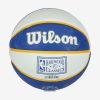 WILSON NBA TEAM RETRO MINI GOLDEN STATE WARRIORS BASKETBALL 3 BLUE/WHITE