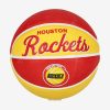 WILSON NBA TEAM RETRO MINI HOUSTON ROCKETS BASKETBALL 3 RED/ORANGE