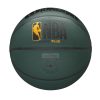 WILSON NBA FORGE PLUS BASKETBALL 7  FOREST GREEN