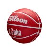 WILSON JUNIOR NBA DRV LIGHT BASKETBALL 5 RED