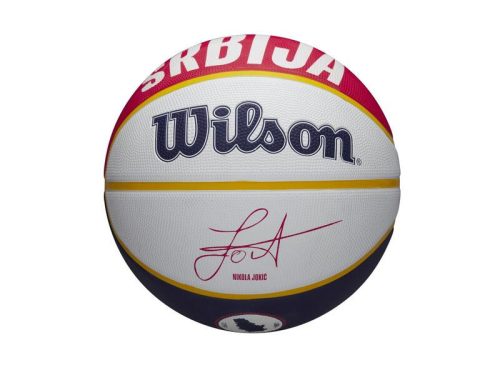 WILSON NBA PLAYER LOCAL BSKT JOKIC BLUE/YELLOW 7