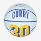 WILSON NBA PLAYER ICON MINI BSKT STEPHEN CURRY Blue/Yellow 3