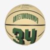 WILSON NBA PLAYER ICON MINI BSKT GIANNIS ANTETOKOUNMPO Green/Beige 3
