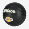 WILSON NBA TEAM TRIBUTE MINI BLACK LOS ANGELES LAKERS Black 3