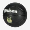 WILSON NBA TEAM TRIBUTE MINI BLACK MILWAUKEE BUCKS Black