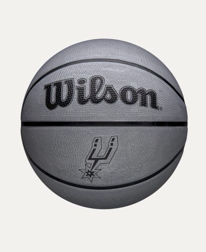 Wilson NBA Team San Antonio Spurs Solid  BSKT Silver 5