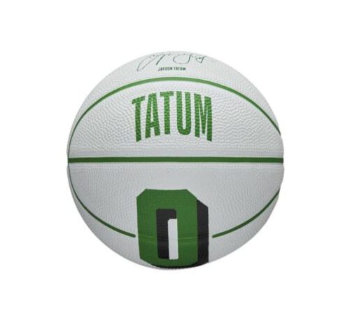 Wilson NBA Player Icon Mini BSKT Jayson Tatum Green