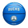 Wilson 2024 NBA Team City Collector Milwaukee Bucks Blue