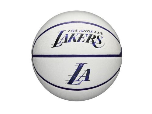 Wilson NBA Team Pixel Los Angeles Lakers BSKT White 7