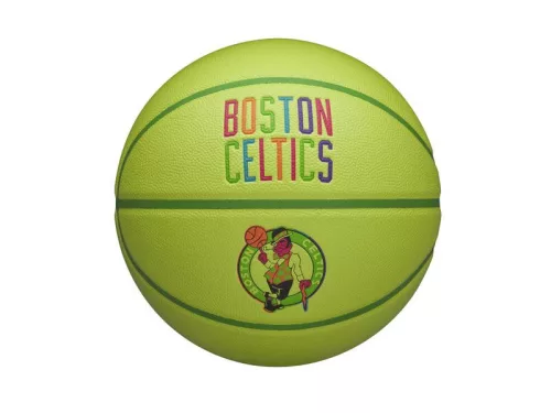 Wilson NBA Team Neon Boston Celtics BSKT Green 7