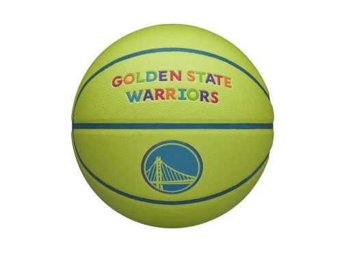 Wilson NBA Team Neon Golden State Warriors BSKT Green