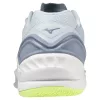 MIZUNO WAVE STEALTH NEO HEATHER/WHITE/NEO LIME